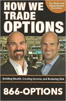 How we trade options book using 1-866-OPTIONS