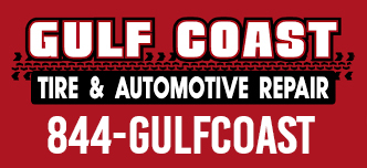 Gulf Coast Auto sign using 1-844-GULFCOAST