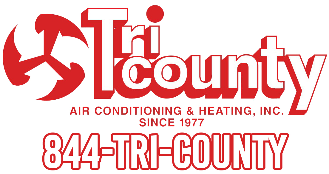 Tri-County Air Conditioning sign using 1-844-TRI-COUNTY