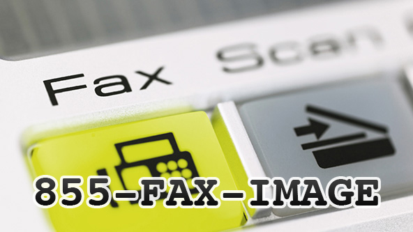 Fax button with 1-855-FAX-IMAGE