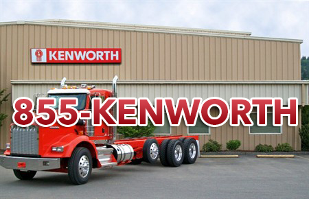 Kenworth dealership using 1-855-KENWORTH