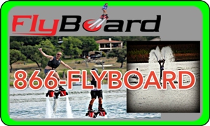 Flyboard sport using 1-866-FLYBOARD