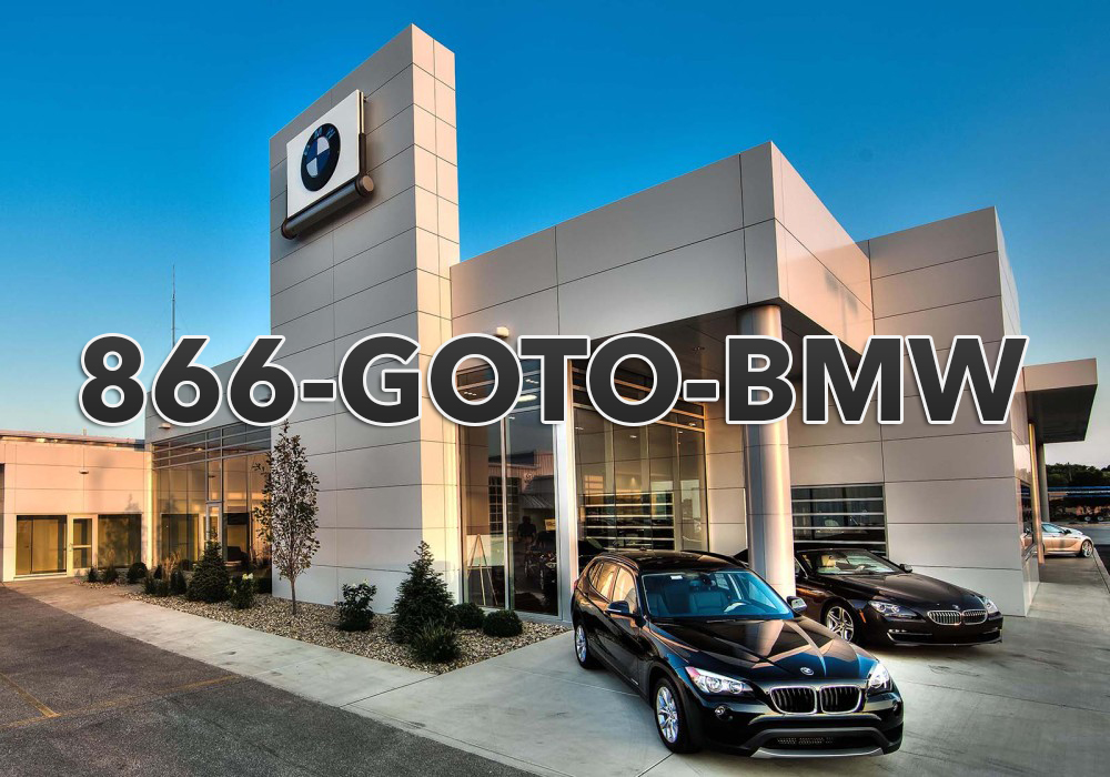BMW dealership using 1-866-GOTO-BMW