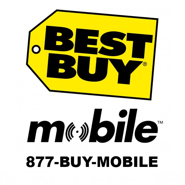 Besty Buy Mobile logo using 1-877-BUY-MOBILE