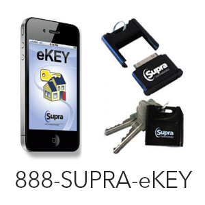 Smartphone with Supra eKey using 1-888-Supra-eKey
