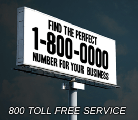 Find the perfect 1-800 Vanity Number billboard